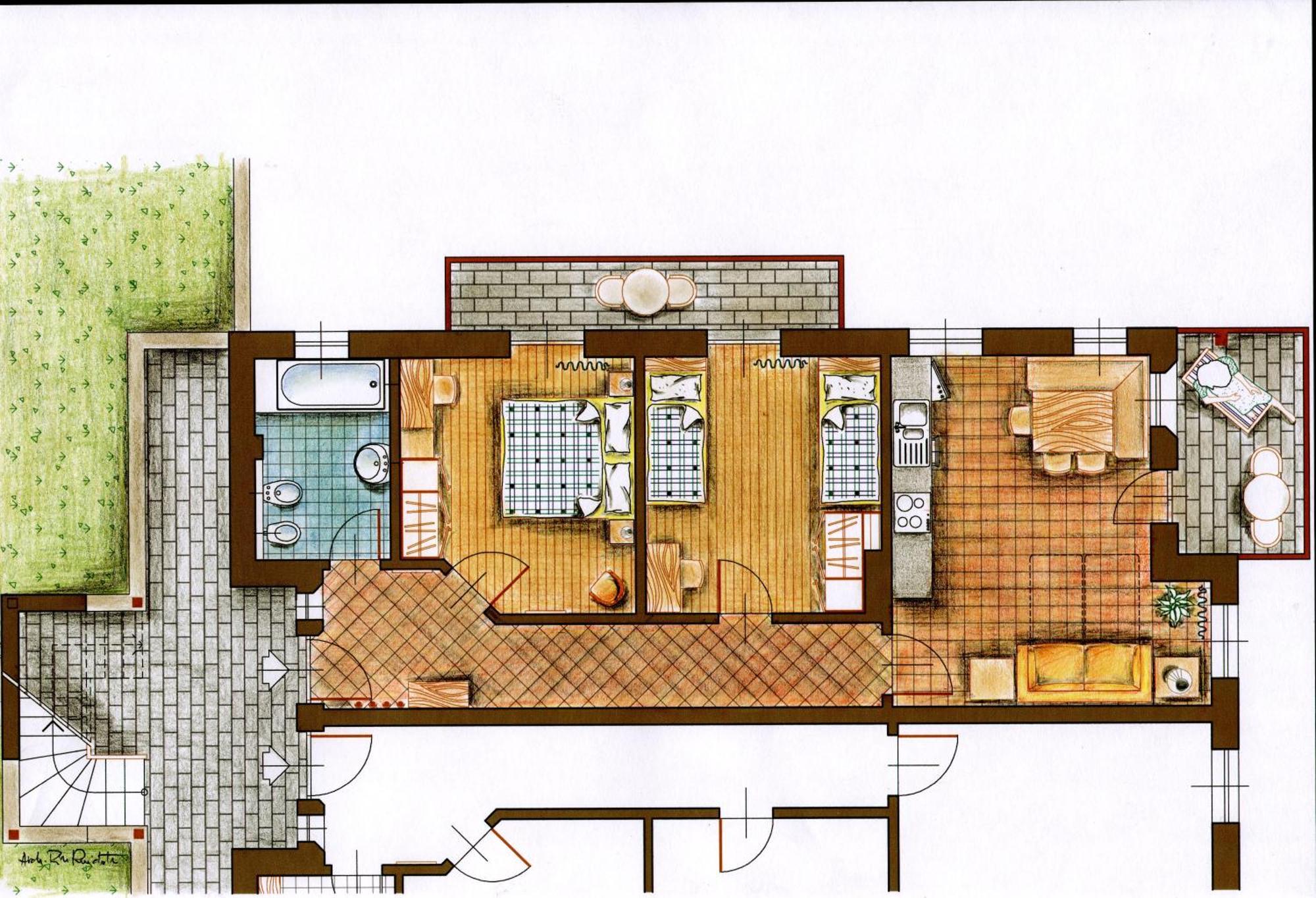 Mitterhof Apartment อุลติโม ภายนอก รูปภาพ