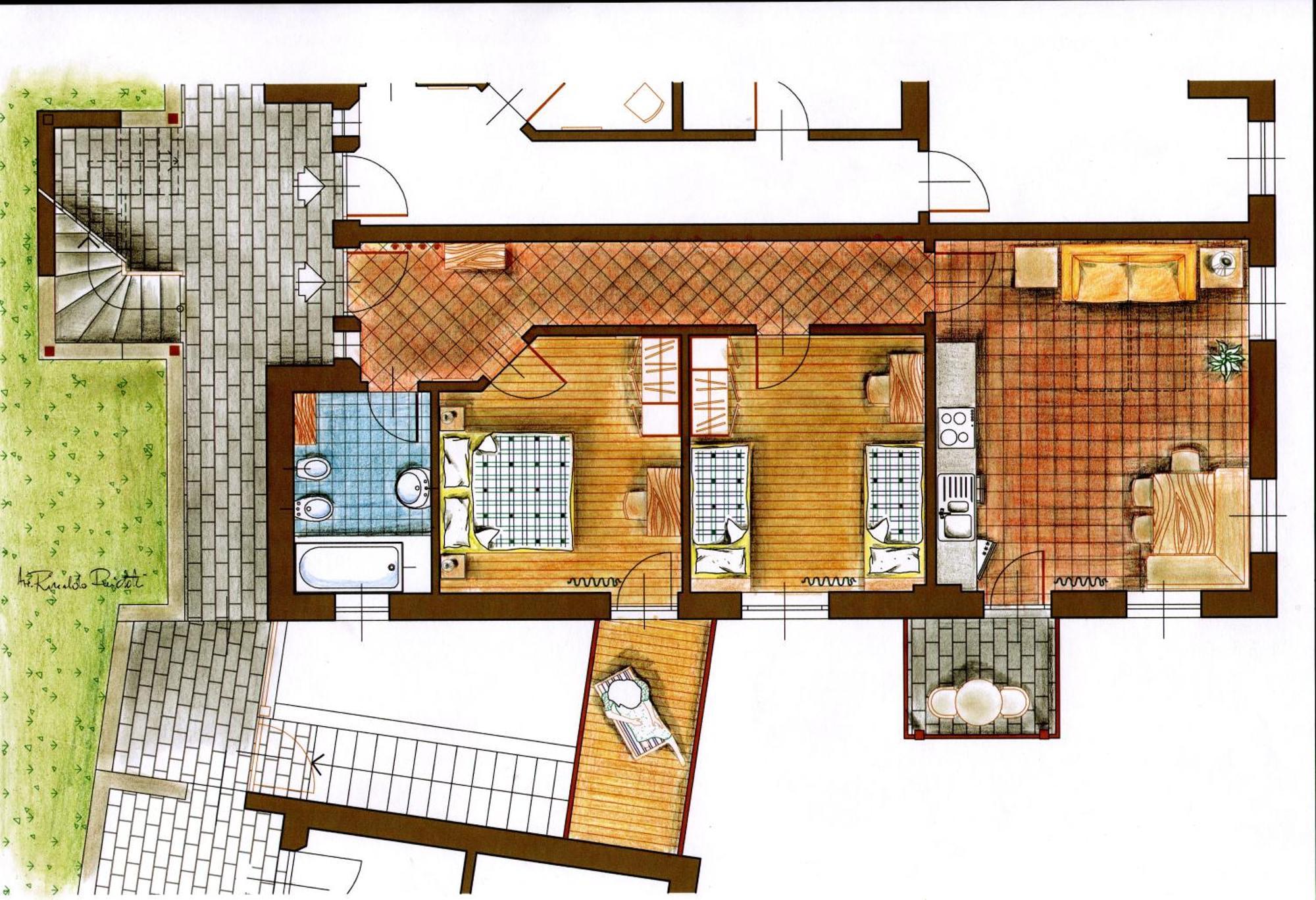 Mitterhof Apartment อุลติโม ภายนอก รูปภาพ