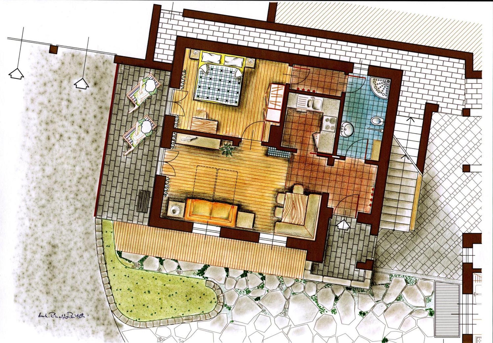 Mitterhof Apartment อุลติโม ภายนอก รูปภาพ